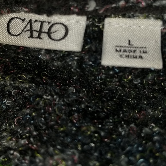 closet clear out must bundle 3 items Cato hi low knitted cardigan size large - Picture 5 of 6